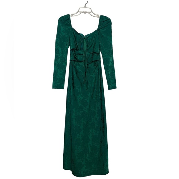 WAYF Adeline Halter Cut Out Midi Dress - Picture 5 of 6